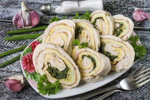 Рулетики из курицы Рулетики из курицы